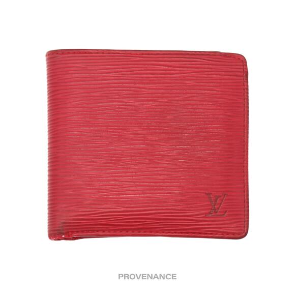🔴 Louis Vuitton Marco Wallet - Red Epi Leather - Picture 1 of 10